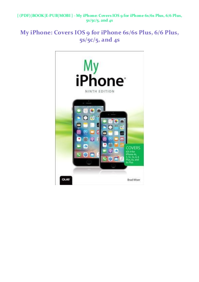 Iphone 6s user manual ios 9